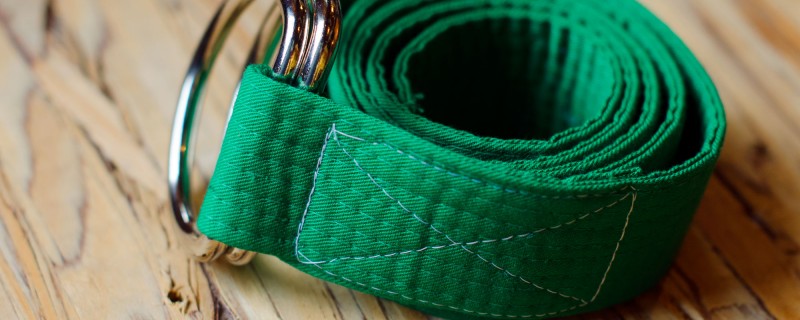 Upcycled Karate Belt