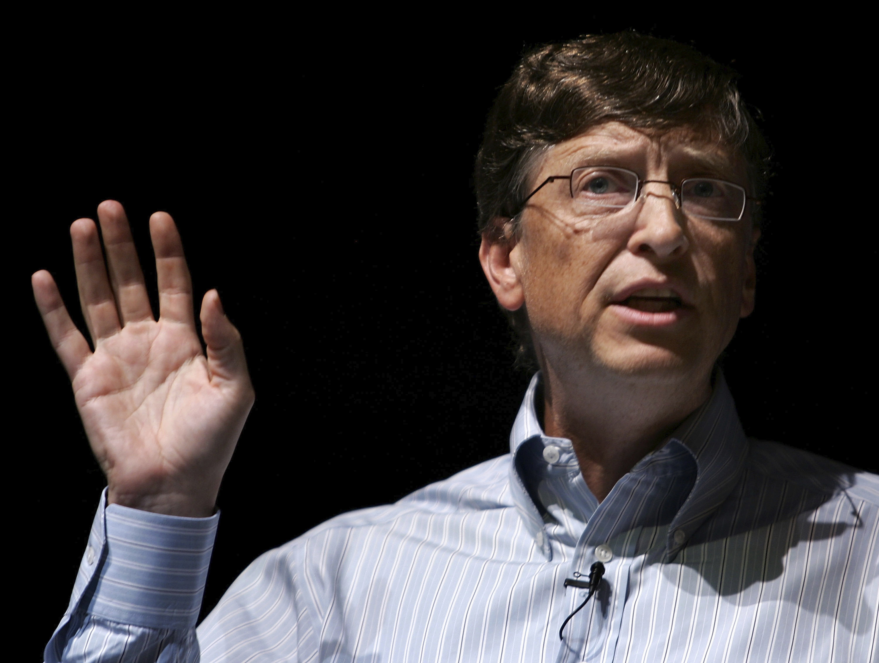 Bill Gates Addresses Students At Columbia University