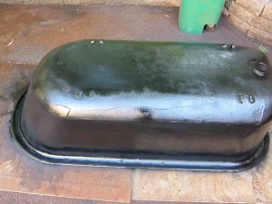 painting ball and claw cast iron bath