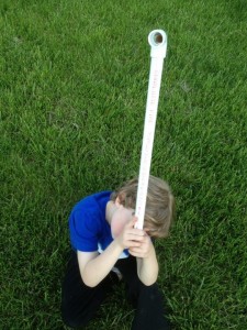 PVC pipe periscope instructions