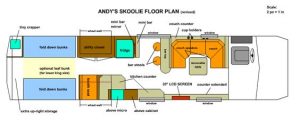 skoolie floor plan