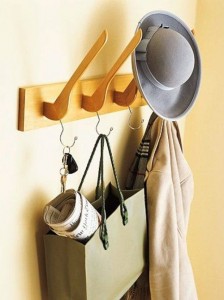 Upcycled coat hangers
