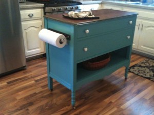 Upucled chest of drawers