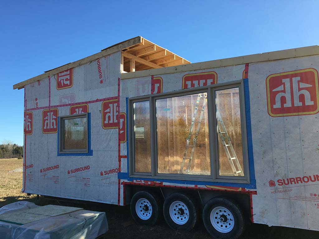 Gm Tiny House west side windows