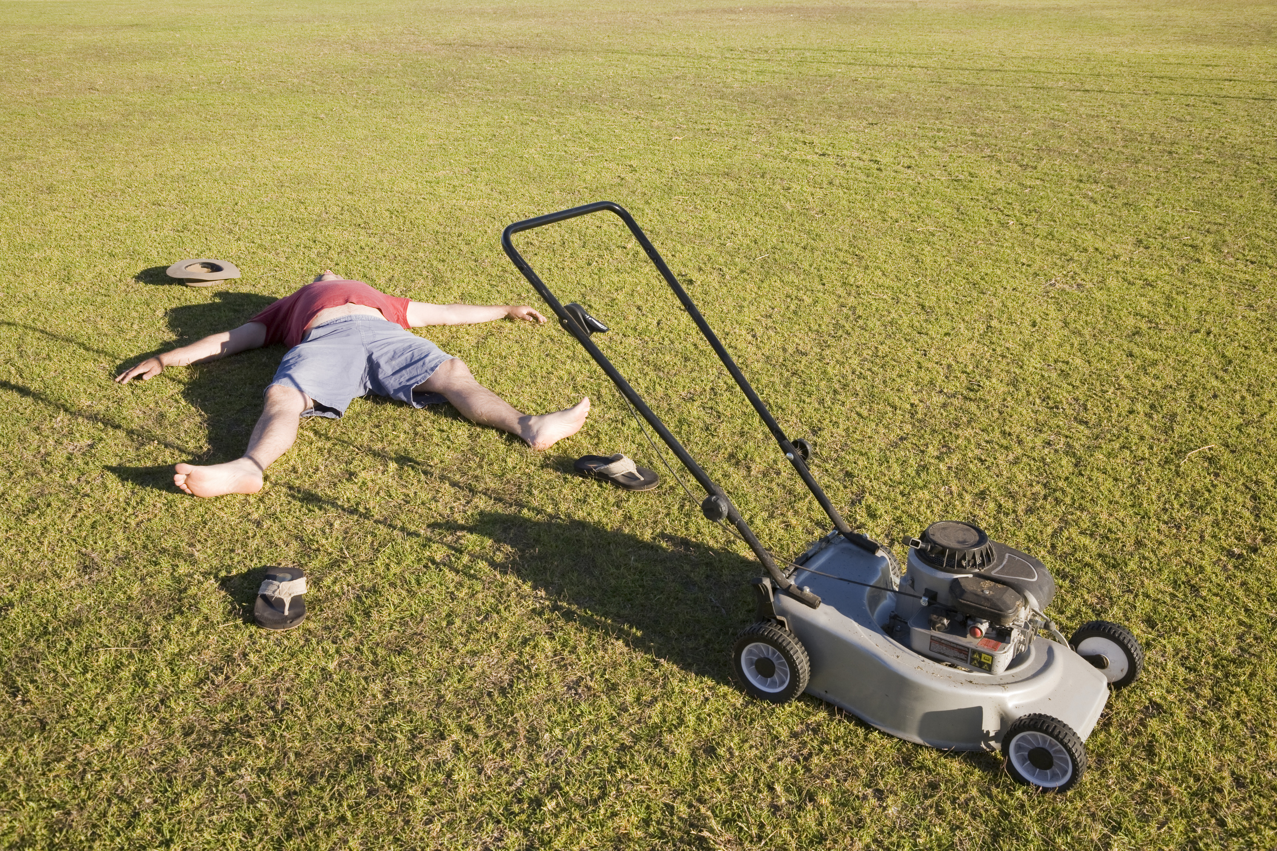 mowing injuries,environmental impact of mowing,lawn mowing gas consumption,mowi...