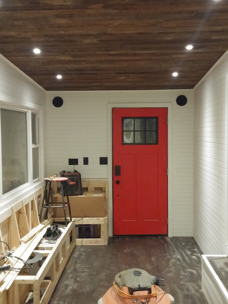 GM Tiny House living room lighting